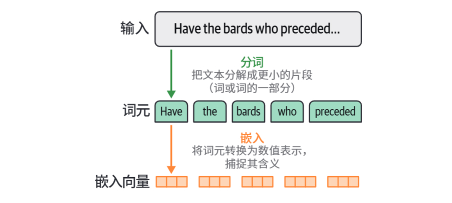 HOLLM-2语言模型分词元并转换为数值表示.jpg